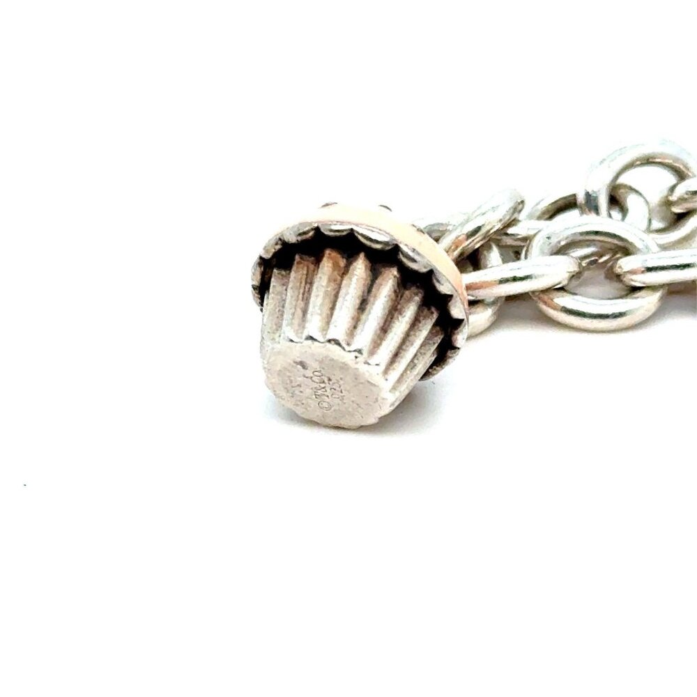 T&Co. 925 Pink Cupcake Charm - Picture 3 of 4